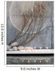 Arrangement With Branches and Candles Wall Mural