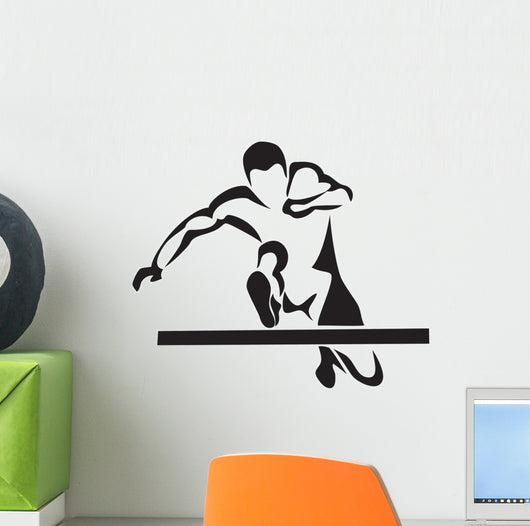 Stylized Hurdler