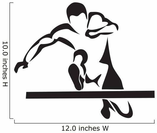 Stylized Hurdler