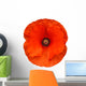 red poppy flower Wall Decal