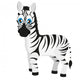 Cute Baby Zebra Cartoon