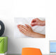 Alternative Practitioner Applying Acupuncture Needles. Wall Mural