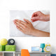 Alternative Practitioner Applying Acupuncture Needles. Wall Mural