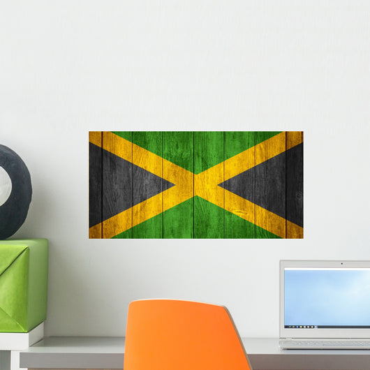 flag of Jamaica Wall Mural