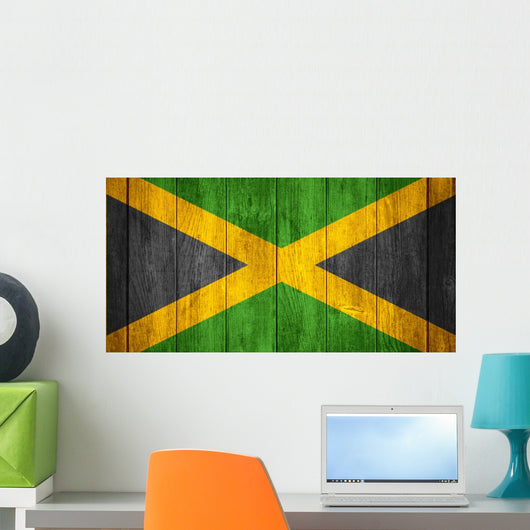 flag of Jamaica Wall Mural