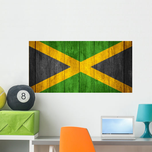 flag of Jamaica Wall Mural