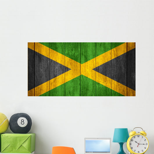 flag of Jamaica Wall Mural