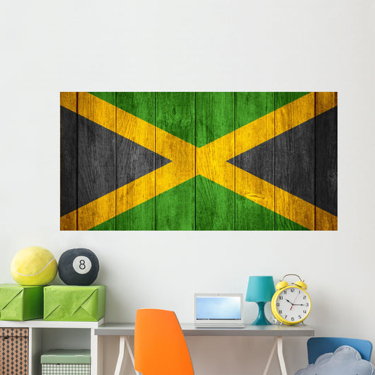 flag of Jamaica Wall Mural