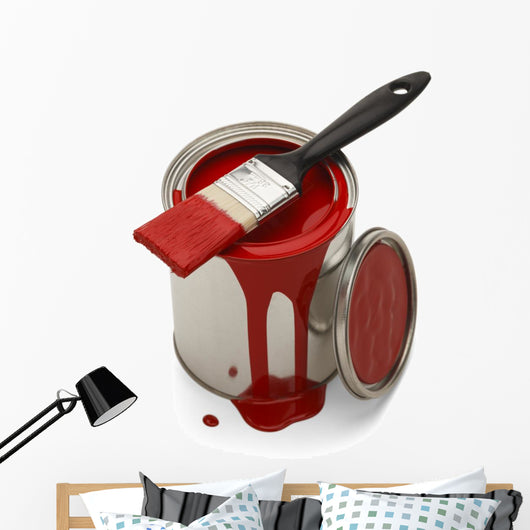 Spilled Paint Can