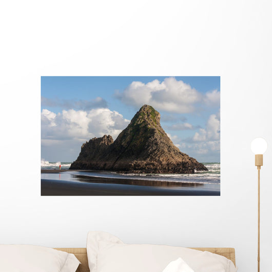 Tourist Admiring Panatahi Island Wall Decal