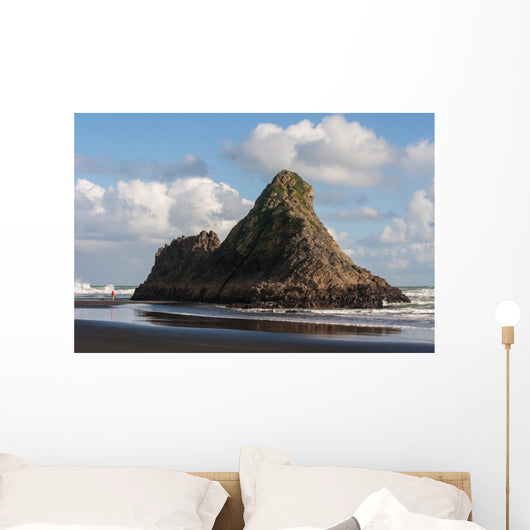 Tourist Admiring Panatahi Island Wall Decal