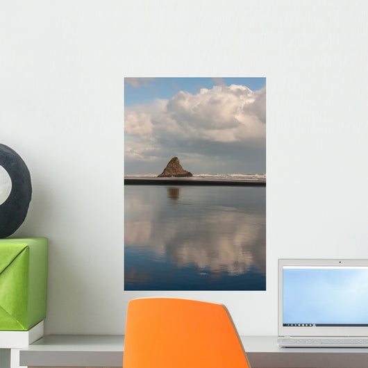 Karekare Beach with Panatahi Wall Decal