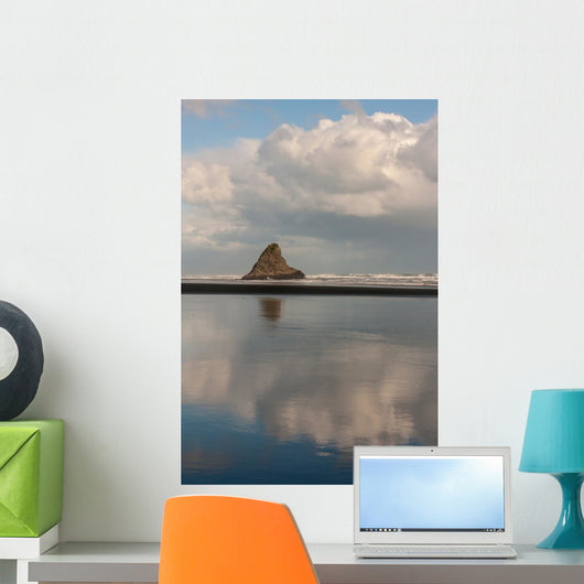Karekare Beach with Panatahi Wall Decal