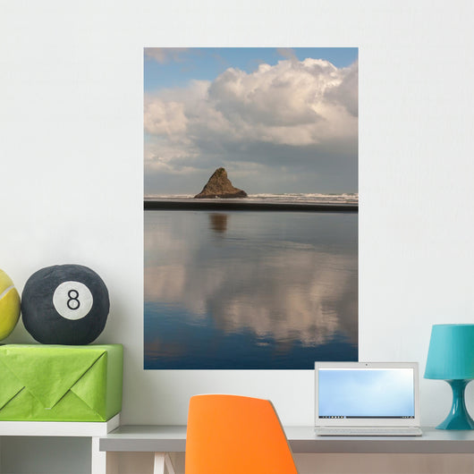 Karekare Beach with Panatahi Wall Decal