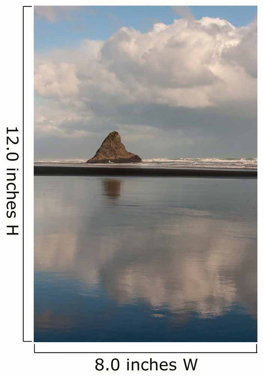 Karekare Beach with Panatahi Wall Decal
