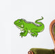 Cartoon Iguana Lizard Wall Decal