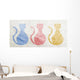 Color cats paper Wall Decal