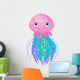 Cute Jellyfish Wall Decal