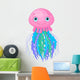 Cute Jellyfish Wall Decal