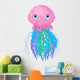 Cute Jellyfish Wall Decal