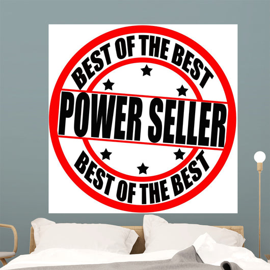 Power Seller Wall Decal