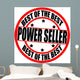Power Seller Wall Decal