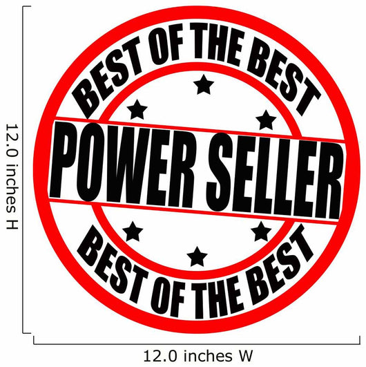 Power Seller Wall Decal
