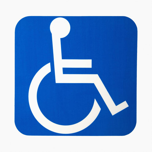Handicap sign. Wall Decal