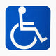 Handicap sign. Wall Decal