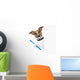 perfect smile dog Wall Decal