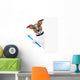 perfect smile dog Wall Decal