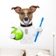 perfect smile dog Wall Decal