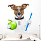 perfect smile dog Wall Decal