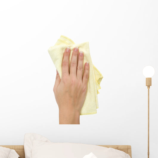 Wiping Wall Decal