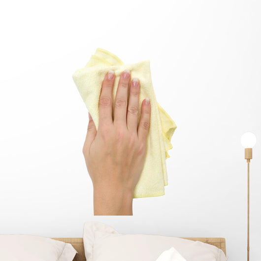 Wiping Wall Decal