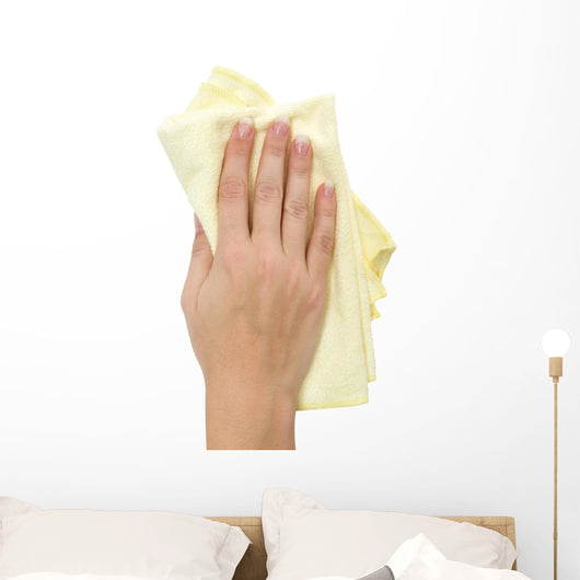 Wiping Wall Decal