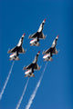 F-16 Thunderbird Jets Flying