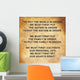 Inspirational Quote Wall Mural