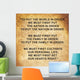 Inspirational Quote Wall Mural