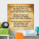 Inspirational Quote Wall Mural