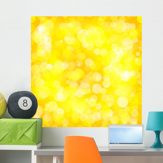 Defocused Glitter Wall Mural