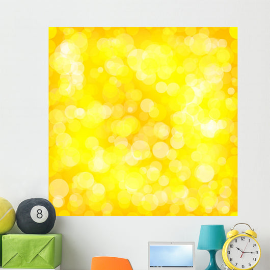 Defocused Glitter Wall Mural