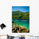 two boats in Mljet Croatia Wall Mural