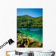 two boats in Mljet Croatia Wall Mural