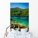 two boats in Mljet Croatia Wall Mural