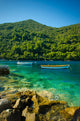 two boats in Mljet Croatia Wall Mural