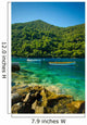 two boats in Mljet Croatia Wall Mural