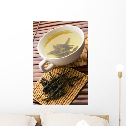 Green Tea White Cup