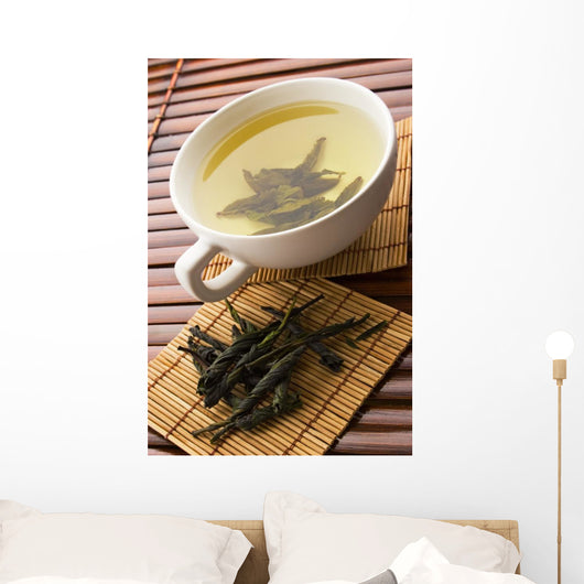 Green Tea White Cup