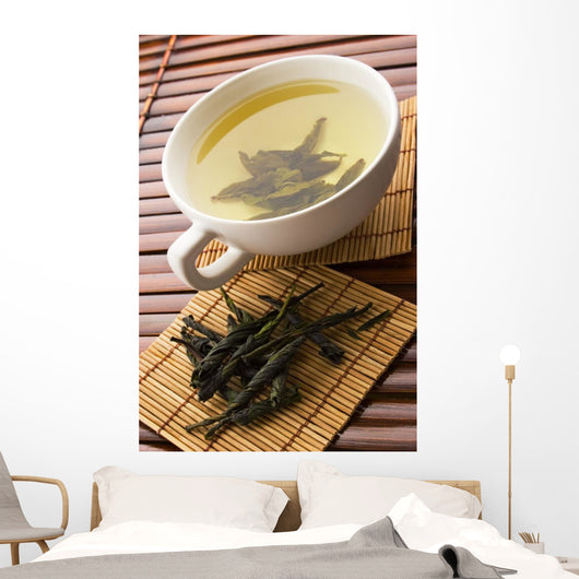 Green Tea White Cup